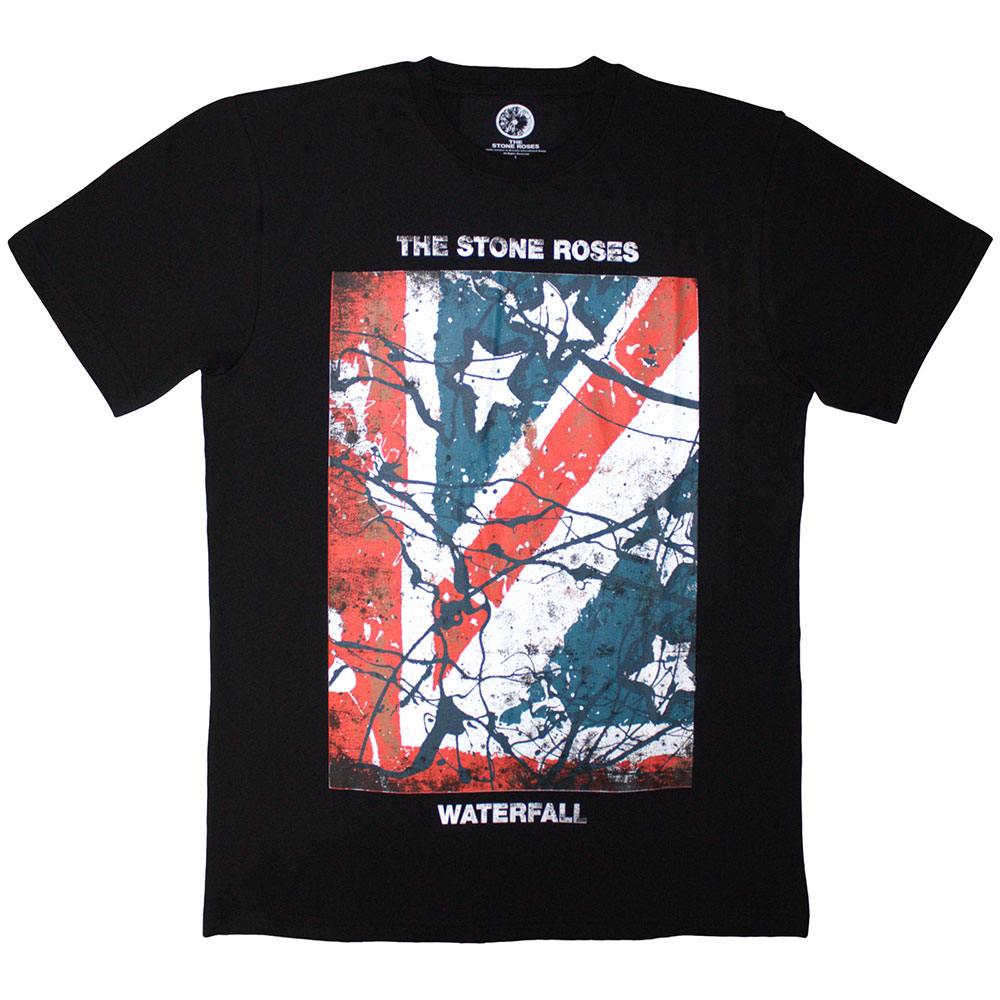 The Stone Roses - Waterfall Heren Tshirt - Zwart
